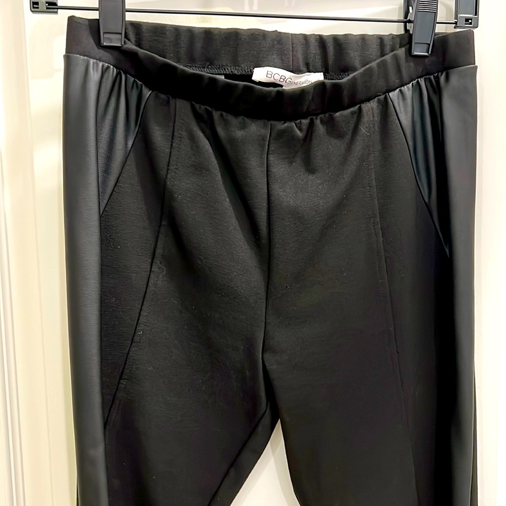 BCBG dress leggings, size small. Color black